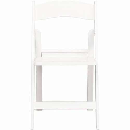 Carnegy Avenue White Resin Folding Chair (Set of 4)