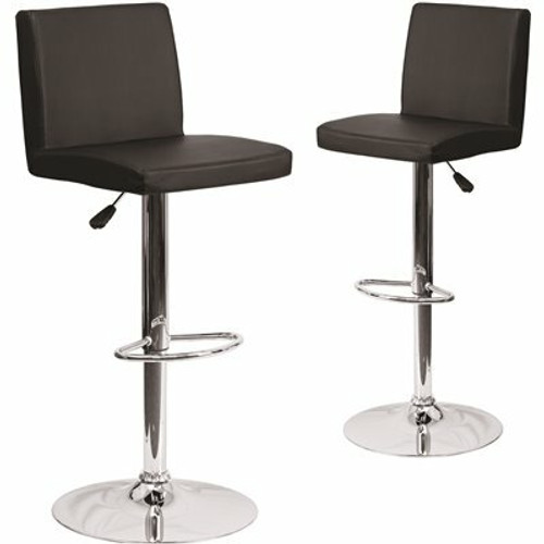 Carnegy Avenue 32.25 in Black Bar Stool (Set of 2)