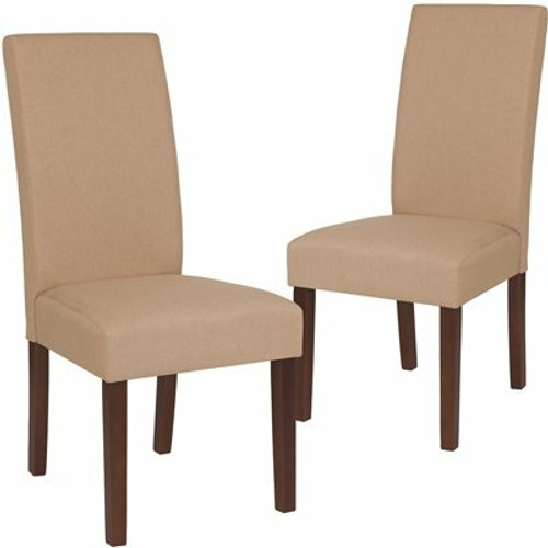 Carnegy Avenue Beige Fabric Dining Chairs (Set of 2) 311257022