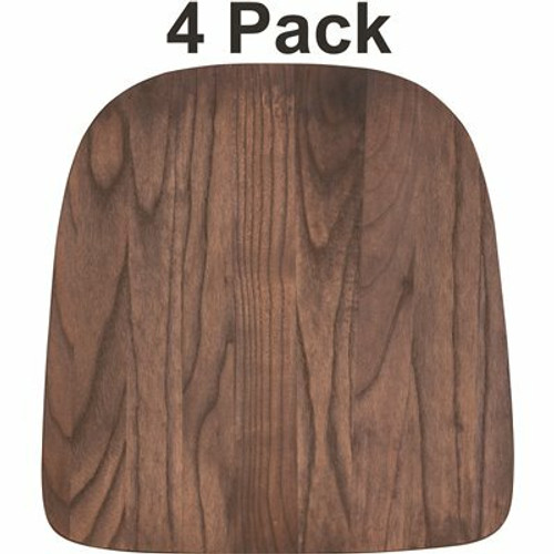 Carnegy Avenue Rustic Walnut Chair Pad (Set of 4) 311267781 Carnegy Avenue Rustic Walnut Chair Pad (Set of 4) 311267781