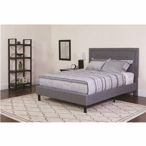 Carnegy Avenue Light Gray Twin Bed Set 311511453