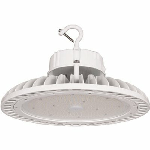Sylvania ValueLED 1 ft. 320-Watt Equivalent 150-Watt Integrated LED Dimmable White UFO High Bay Light, 4000K