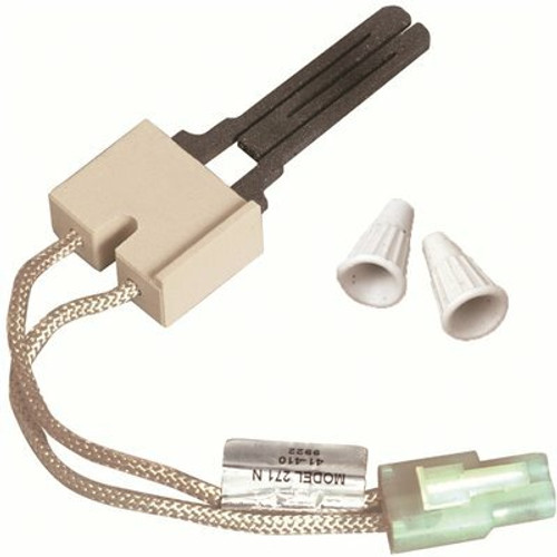 White Rodgers Hot Surface Ignitor With 4-1/2 in. Leads, N Style Mounting Block White Rodgers Hot Surface Ignitor With 4-1/2 in. Leads, N Style Mounting Block
