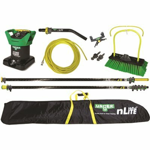 Unger 33 ft. HydroPower Ultra Advanced Carbon Kit Unger 33 ft. HydroPower Ultra Advanced Carbon Kit