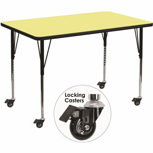 Carnegy Avenue Yellow Kids Table 312195220