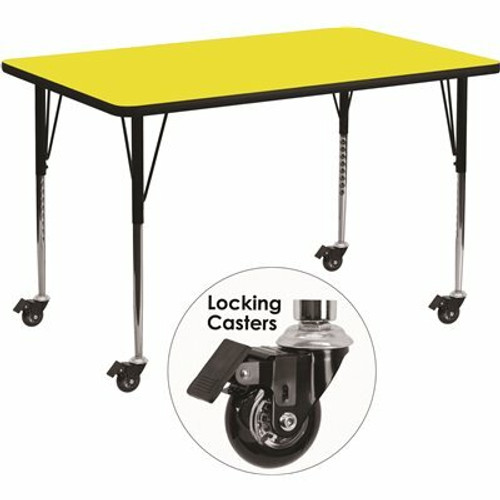 Carnegy Avenue Yellow Kids Table 312195579