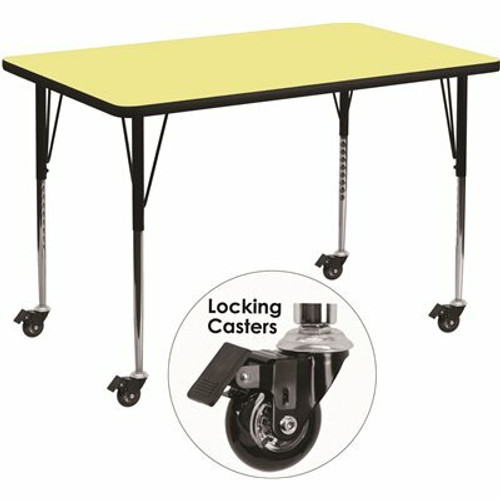 Carnegy Avenue Yellow Kids Table 312195590