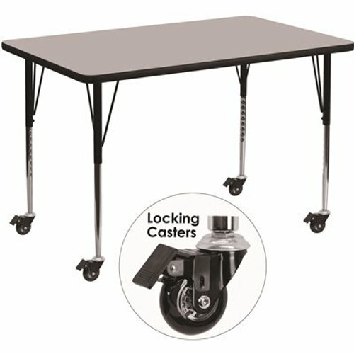 Carnegy Avenue 30.5 in. Gray Kids Table 312195602