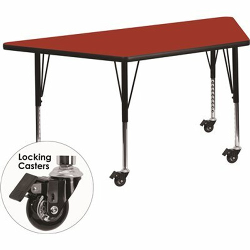 Carnegy Avenue 25.37 in. Red Kids Table 312195603