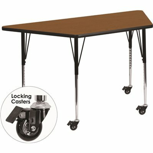 Carnegy Avenue 30.5 in. Oak Kids Table 312195610