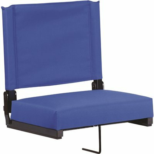 Carnegy Avenue Blue Metal Folding Lawn Chair Carnegy Avenue Blue Metal Folding Lawn Chair
