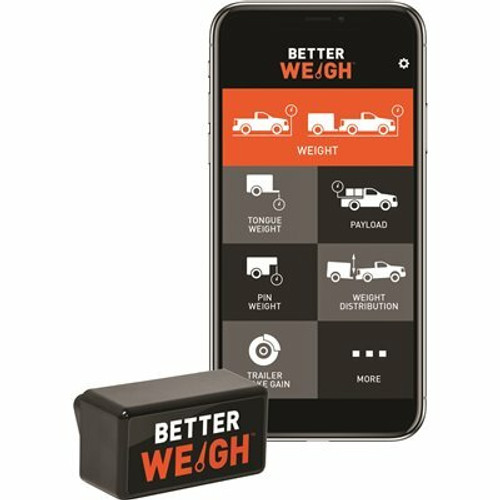 CURT BetterWeigh Mobile Towing Scale with TowSense Technology (OBD-II)
