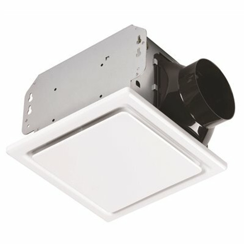 HOMEWERKS 80 CFM Easy Install Ceiling Mount Bathroom Exhaust Fan HOMEWERKS 80 CFM Easy Install Ceiling Mount Bathroom Exhaust Fan