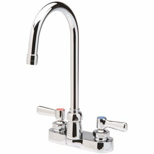 Zurn AquaSpec Gooseneck Bathroom Faucet 1.5 GPM Vandal-Resist Pressure-Comp Aerator in Chrome Zurn AquaSpec Gooseneck Bathroom Faucet 1.5 GPM Vandal-Resist Pressure-Comp Aerator in Chrome