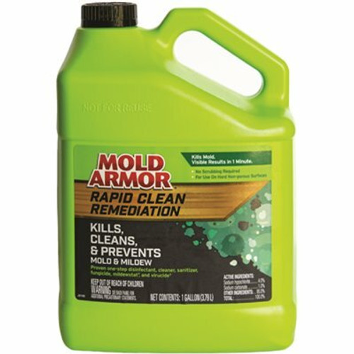 Mold Armor 1 Gal. Rapid Clean Remediation, Kills, Cleans and Prevents Mold and Mildew Mold Armor 1 Gal. Rapid Clean Remediation, Kills, Cleans and Prevents Mold and Mildew