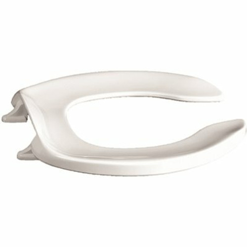 CENTOCO Round Open Front No Cover Heavy-Duty Toilet Seat in White CENTOCO Round Open Front No Cover Heavy-Duty Toilet Seat in White