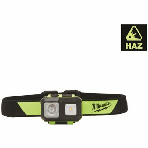 Milwaukee 310 Lumens LED Intrinsically Safe Spot/Flood Headlamp