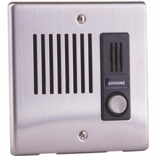 AIPHONE LE Series Surface Mount 1-Channel Door Station Intercom with Weather Resistant, Stainless Steel AIPHONE LE Series Surface Mount 1-Channel Door Station Intercom with Weather Resistant, Stainless Steel