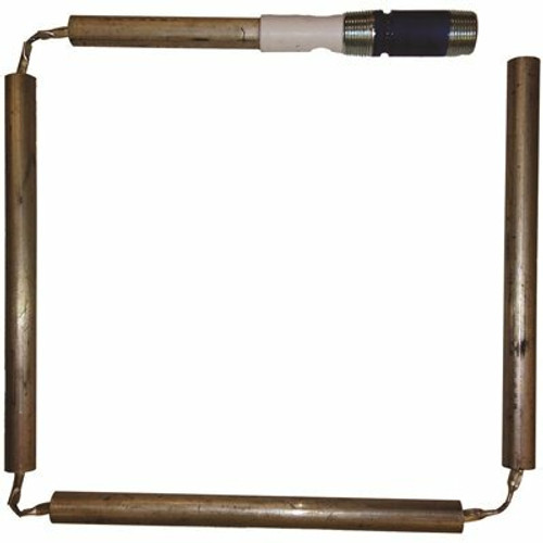 Blue Lightning Rod 44 in. Long Anode Rod for Water Heater, Nipple Type, Pack of 6 Blue Lightning Rod 44 in. Long Anode Rod for Water Heater, Nipple Type, Pack of 6