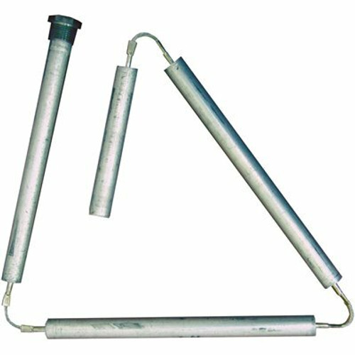 Blue Lightning Rod 42 in. Long Anode Rod for Water Heater, Hex Plug, Pack of 6 Blue Lightning Rod 42 in. Long Anode Rod for Water Heater, Hex Plug, Pack of 6