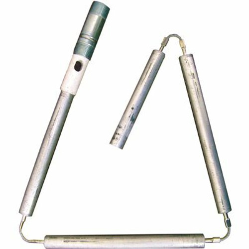 Blue Lightning Rod 42 in. Long Anode Rod for Water Heater, Nipple Type, Pack of 6 Blue Lightning Rod 42 in. Long Anode Rod for Water Heater, Nipple Type, Pack of 6