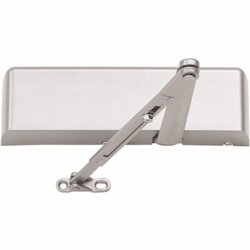 LCN 4020 Series Size 1 to 5 Sprayed Aluminum Grade 1 Surface Door Closer, Regular Arm, Left Hand LCN 4020 Series Size 1 to 5 Sprayed Aluminum Grade 1 Surface Door Closer, Regular Arm, Left Hand