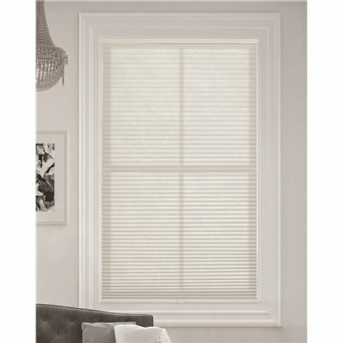 BlindsAvenue Simply White Dove Cordless Light Filtering Single Cell Polyester Cellular Shade 38 in. W x 72 in. L BlindsAvenue Simply White Dove Cordless Light Filtering Single Cell Polyester Cellular Shade 38 in. W x 72 in. L