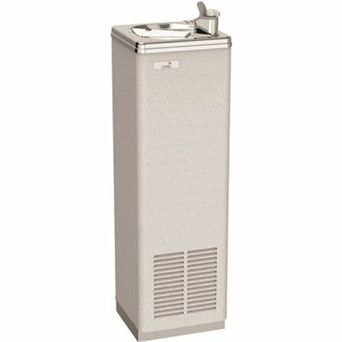 OASIS Free-Standing Push-Button Drinking Fountain in Greystone OASIS Free-Standing Push-Button Drinking Fountain in Greystone