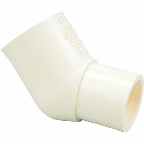 NIBCO 1 in. CPVC CTS Spigot x Female Socket 45-Degree Elbow Fitting