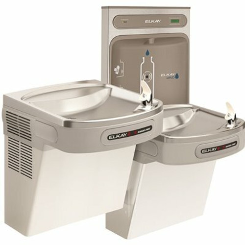 Elkay EZH2O Bottle Filling Station with Bi-Level ADA Cooler Hands Free Activation 8 GPH 314255608 Elkay EZH2O Bottle Filling Station with Bi-Level ADA Cooler Hands Free Activation 8 GPH 314255608