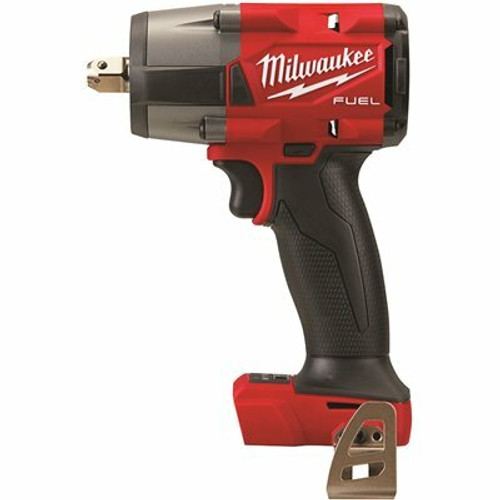 Milwaukee M18 FUEL GEN-2 18V Lithium-Ion Brushless Cordless Mid Torque 1/2 in. Impact Wrench with Pin Detent (Tool-Only) Milwaukee M18 FUEL GEN-2 18V Lithium-Ion Brushless Cordless Mid Torque 1/2 in. Impact Wrench with Pin Detent (Tool-Only)