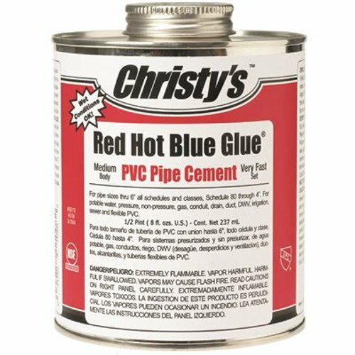Christy's 8 fl. oz. PVC Pipe Cement