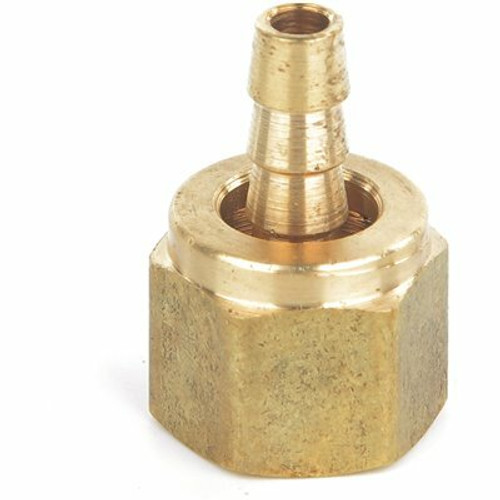 Everbilt 3/8 in. x 3/8 in. FIP Brass Barb Swivel