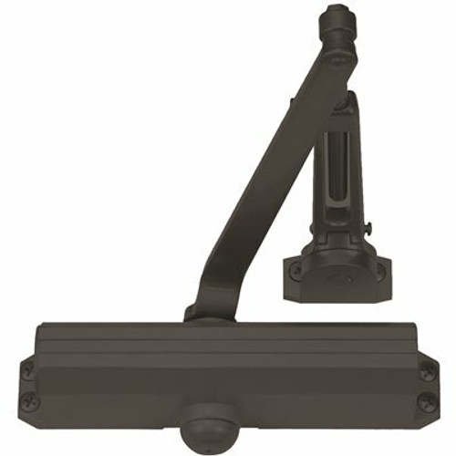 Norton 1601 Series Grade 1 Size 1 to Size 6 Sprayed Black Finish Non-Handed Hold Open Arm Surface Door Closer Norton 1601 Series Grade 1 Size 1 to Size 6 Sprayed Black Finish Non-Handed Hold Open Arm Surface Door Closer