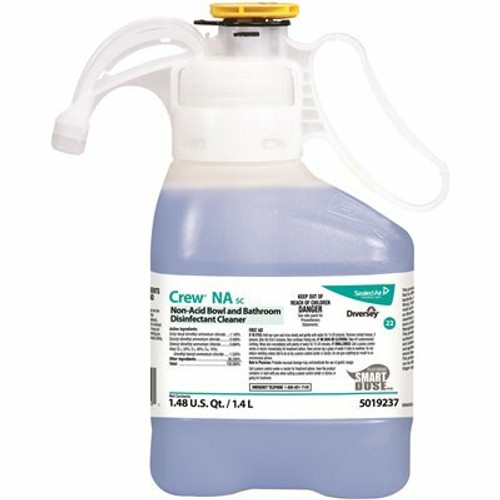 Crew 47.3 oz. Non-Acid Bathroom Cleaner Disinfectant - 2 PER CASE Crew 47.3 oz. Non-Acid Bathroom Cleaner Disinfectant - 2 PER CASE