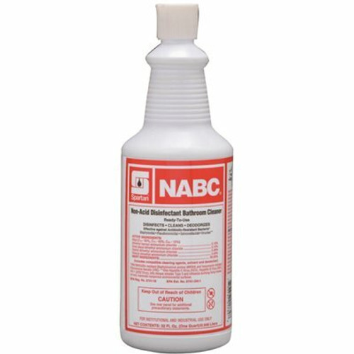 NABC NABC 1 Quart Floral Scent Restroom Disinfectant NABC NABC 1 Quart Floral Scent Restroom Disinfectant