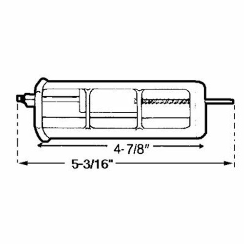 American Specialties REPLACEMENT SPINDLE FOR BOBRICK American Specialties REPLACEMENT SPINDLE FOR BOBRICK