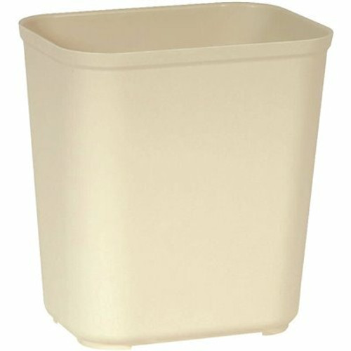 Rubbermaid Commercial Products 7 Gal. Beige Rectangular Fire-Resistant Trash Can Rubbermaid Commercial Products 7 Gal. Beige Rectangular Fire-Resistant Trash Can
