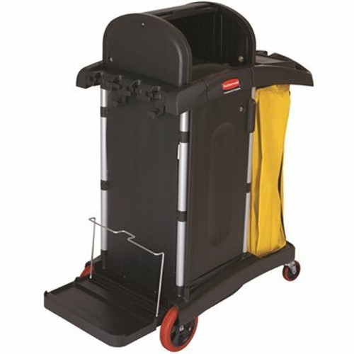 Rubbermaid Commercial Products Hygen High Security Cleaning Cart Rubbermaid Commercial Products Hygen High Security Cleaning Cart