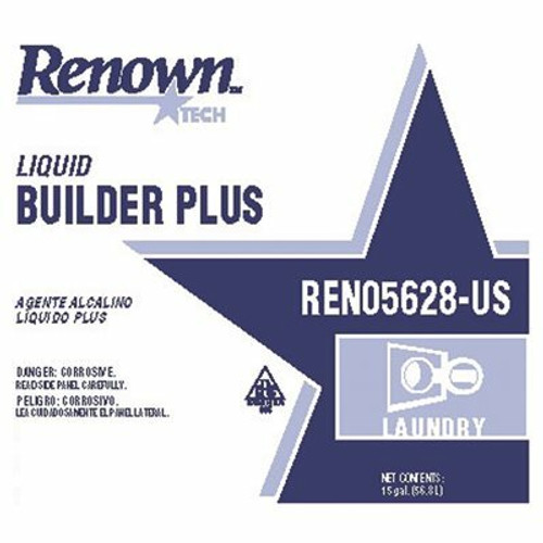 Renown N/A 15 Gal. Liquid Builder Plus is a Concentrated Alkaline Break Fabric Softener Renown N/A 15 Gal. Liquid Builder Plus is a Concentrated Alkaline Break Fabric Softener