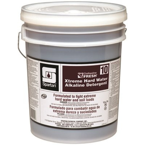 Spartan Chemical Co. Clothesline Fresh Xtreme 5 Gallon Liquid Laundry Detergent Spartan Chemical Co. Clothesline Fresh Xtreme 5 Gallon Liquid Laundry Detergent