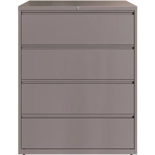 42 in. W 4-Drawer Arctic Silver Metal Lateral File Cabinet for Home and Office,Holds Letter,Legal and A4 Hanging Folders 42 in. W 4-Drawer Arctic Silver Metal Lateral File Cabinet for Home and Office,Holds Letter,Legal and A4 Hanging Folders