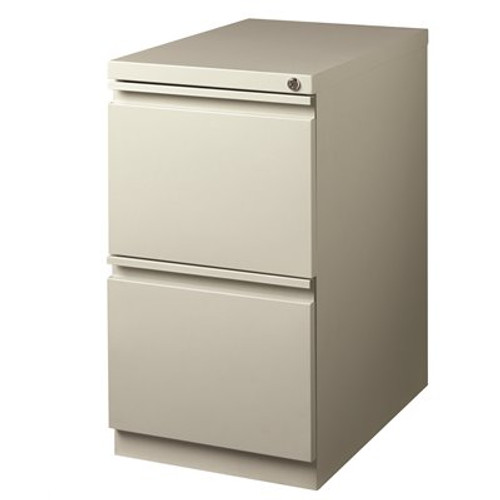 Hirsh 23 in. D 2-Drawer Light Gray Mobile Metal Letter Width 15 in. W Pedestal File Cabinet File-File Hirsh 23 in. D 2-Drawer Light Gray Mobile Metal Letter Width 15 in. W Pedestal File Cabinet File-File