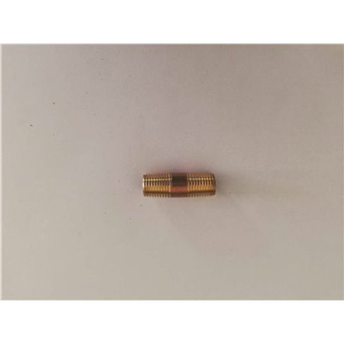 Everbilt 1/4 in. x 1-1/2 in. Brass Nipple (10-Pack) Everbilt 1/4 in. x 1-1/2 in. Brass Nipple (10-Pack)