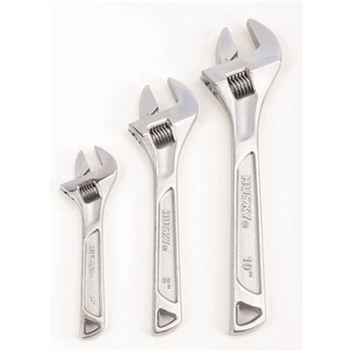Husky Adjustable Wrench Set (3-Piece) Husky Adjustable Wrench Set (3-Piece)