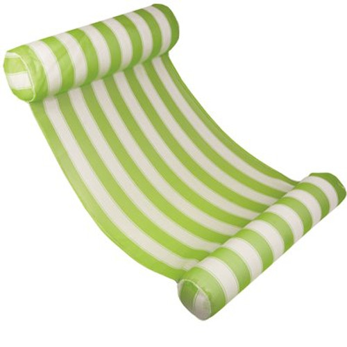 Poolmaster Green Water Hammock Swimming Pool Float Lounge Poolmaster Green Water Hammock Swimming Pool Float Lounge