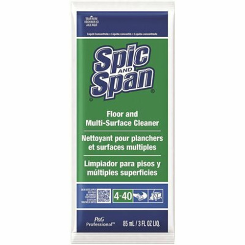 Spic and Span 3 oz. Liquid Multi-Surface Floor Cleaner Packet (1-Use) Spic and Span 3 oz. Liquid Multi-Surface Floor Cleaner Packet (1-Use)