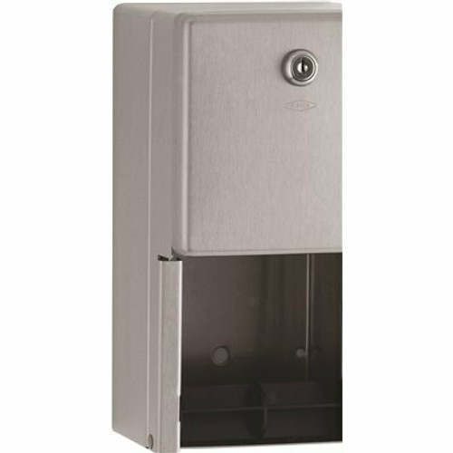BOBRICK Multi-Roll Toilet Tissue Dispenser in Satin BOBRICK Multi-Roll Toilet Tissue Dispenser in Satin