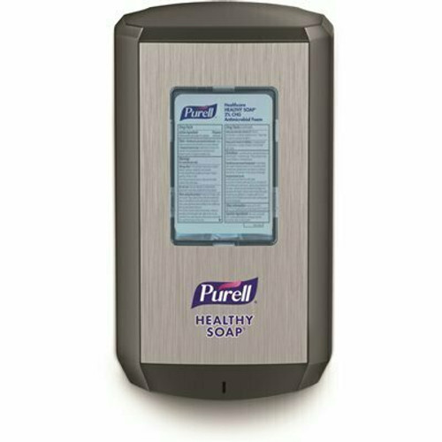 Purell CS6 Touch-Free HEALTHY SOAP Dispenser, Graphite, for 1200 mL CS6 HEALTHY SOAP Refills Purell CS6 Touch-Free HEALTHY SOAP Dispenser, Graphite, for 1200 mL CS6 HEALTHY SOAP Refills