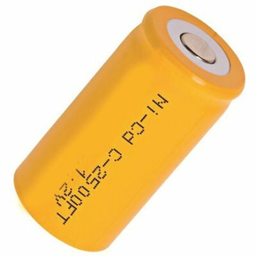 1.2-Volt 1,800 mAh Nickel Cadmium/NiCad Sub-C Cell Replacement Battery (5-Pack)